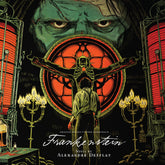 the album cover for Alexandre Desplat - Frankenstein - O.S.T. [White and Red Splatter]