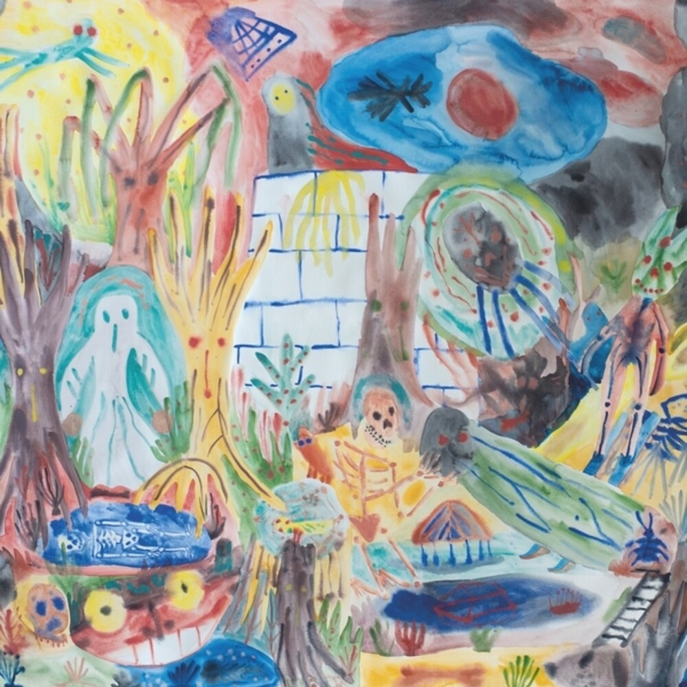 the album cover for Notwist - News From Planet Zombie [Orange]