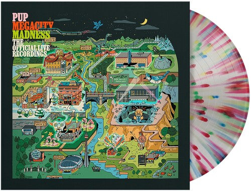 Pup - Megacity Madnes LP (The Official Live Recordings) (Limited Edition, Splatter Colored Vinyl)