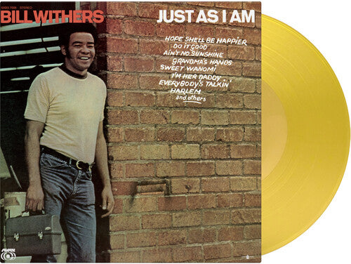 Bill Withers - Just As I Am LP (Limited Edition, 180 Gram Vinyl, Yellow Colored Vinyl, Holland)