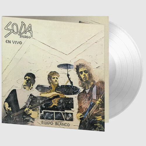 Soda Stereo - Ruido Blanco: En Vivo LP (Limited Edition, 180 Gram Vinyl, Clear Vinyl, Holland)
