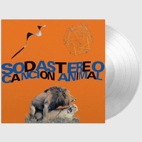 Soda Stereo -  Cancion Animal LP (Limited Edition, 180 Gram Vinyl, Clear Vinyl, Holland)