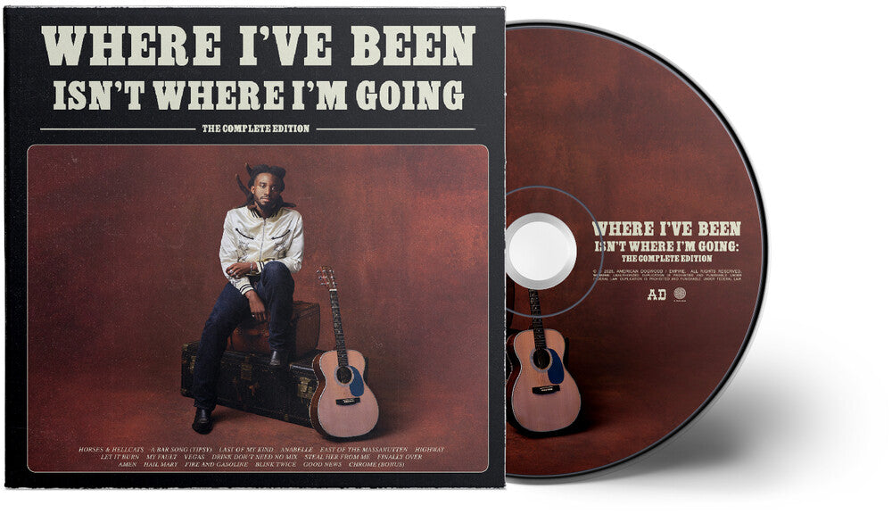 the album cover for Shaboozey - Where I've Been Isn't Where I'm Going: Complete