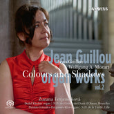 the album cover for Zuzana Ferjencikova - Jean Guillou: Organ Works Vol. 2 - Coulors &