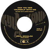 the album cover for Paul Schalda  / Inspectah Deck - Can You See Yourself With Me [Clear Vinyl] (Org)