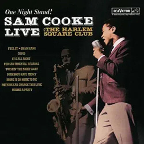 Sam Cooke - Live At The Harlem Square LP (140 Gram Vinyl, Black, Holland)