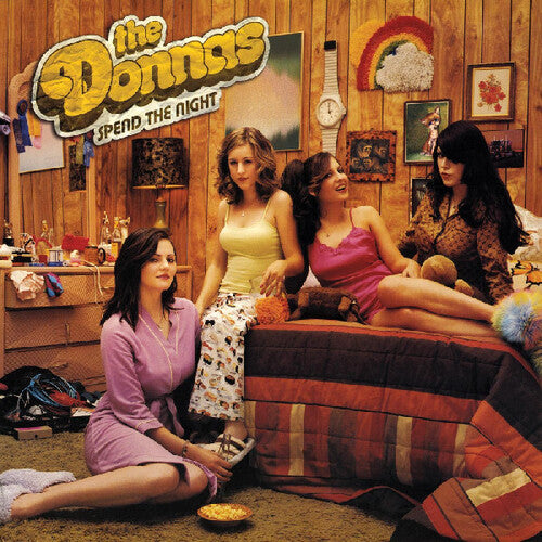 The Donnas - Spend the Night LP (Clear Pink & Yellow Clear Splatter Vinyl)