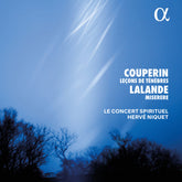 the album cover for Le Concert Spirituel - Couperin: Lecons De Tenebres: Lalande: Miserere