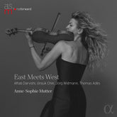 the album cover for Anne Mutter -Sophie - East Meets West
