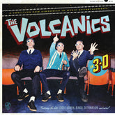 the album cover for The Volcanics - In-3D [Indie Exclusive Blue & Red, Foil-Stamped Jacket]