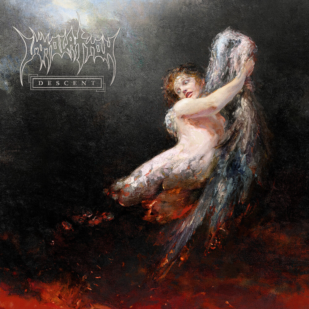 the album cover for Immolation - Descent [Marble]