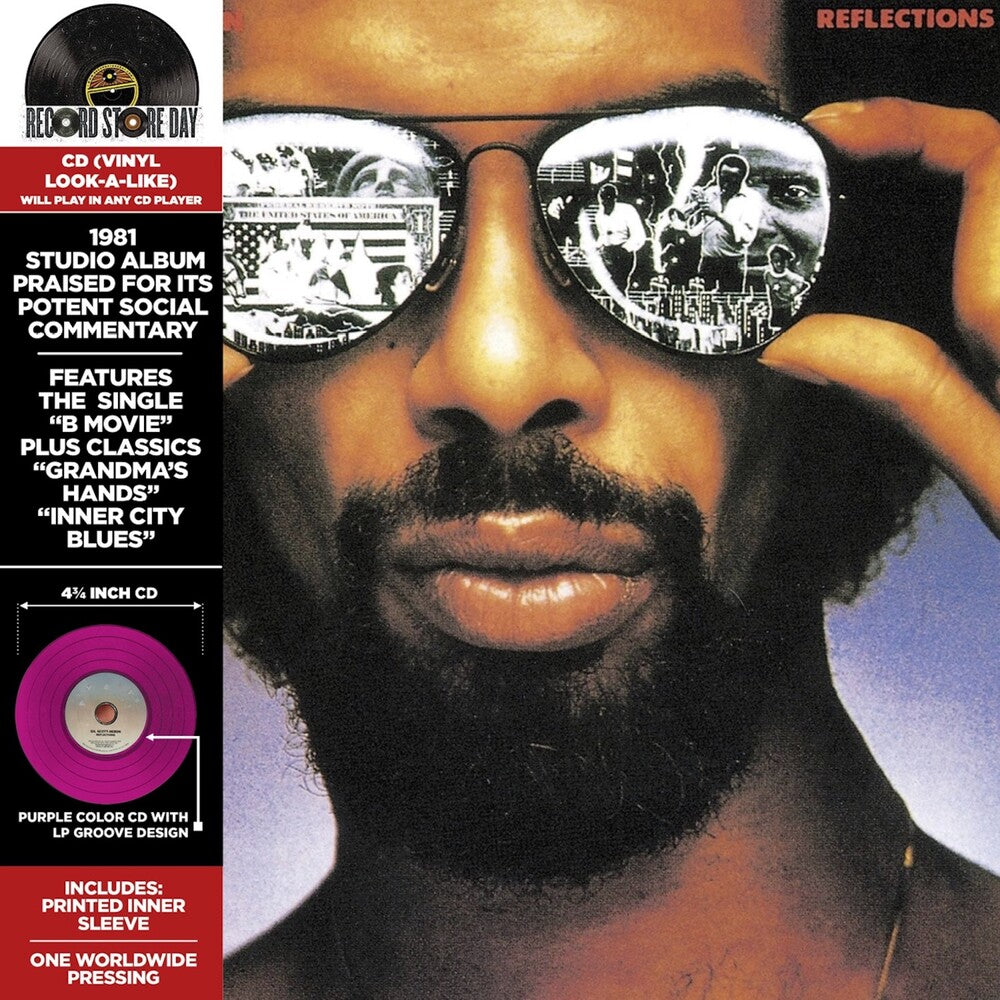 the album cover for Scott-Gil Heron - Reflections (Deluxe Remastered Limited Edition) [RSD 2026]