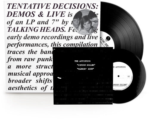 The Talking Heads - Tentative Decisions: Demos & Live LP (With Bonus 7")