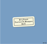 the album cover for Perry Leopold - Experiment In Metaphysics, Part Ii [Limited Edition]