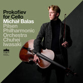 the album cover for Michal Balas - Prokofiev