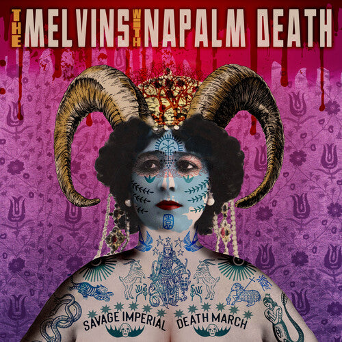 Melvins & Napalm Death - Savage Imperial Death March LP (Indie Exclusive, Purple Colored Vinyl) (Preorder: Ships April 10, 2026)