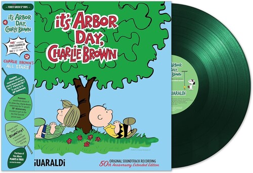 Vince Guaraldi - It's Arbor Day, Charlie Brown/ Charlie Brown's All Stars LP (Forest Green Colored Vinyl, Anniversary Edition)