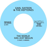 the album cover for Earl Sixteen  / Heptones - World Has Just Begun (Ep)