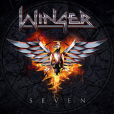 the album cover for Winger - Seven [Orange Marble]