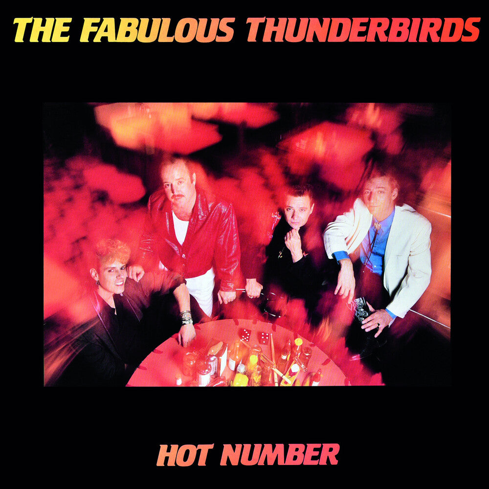 the album cover for Fabulous Thunderbirds - Hot Number (Blue) [Colored Vinyl]
