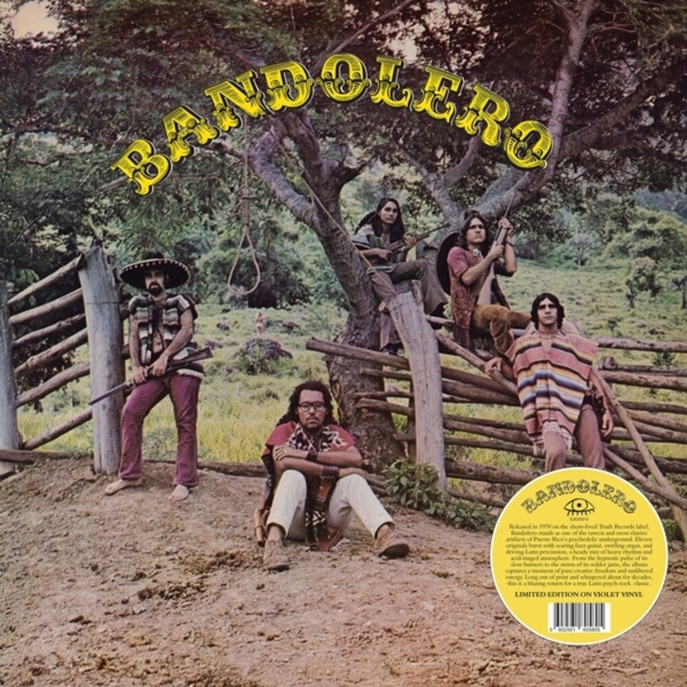 the album cover for Bandolero - Bandolero [Colored Vinyl] (Viol)