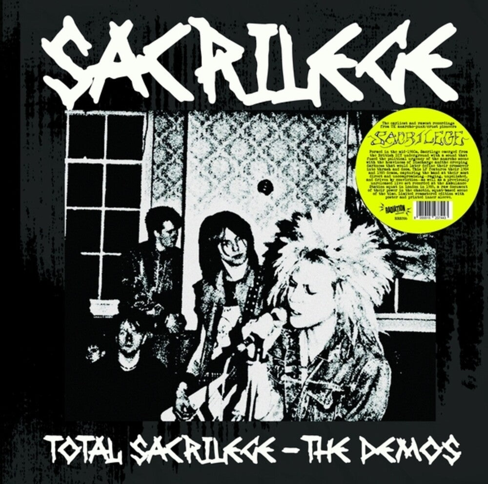 the album cover for Sacrilege - Total Sacrilege [Colored Vinyl]