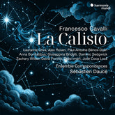 the album cover for Ensemble Correspondance / Sebastien Dauce - Cavalli: La Calisto