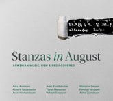 the album cover for Artur Avanesov - Stanzas In August - Armenian Music New & Redisco