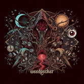the album cover for Weedpecker - V (Blue) [Colored Vinyl] (Red)