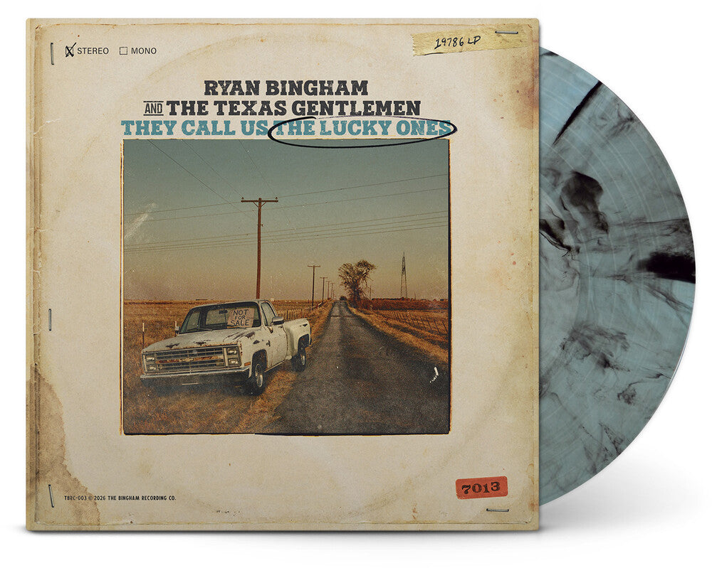 the album cover for Ryan Bingham - They Call Us The Lucky Ones [Indie Exclusive Electric Smoke]