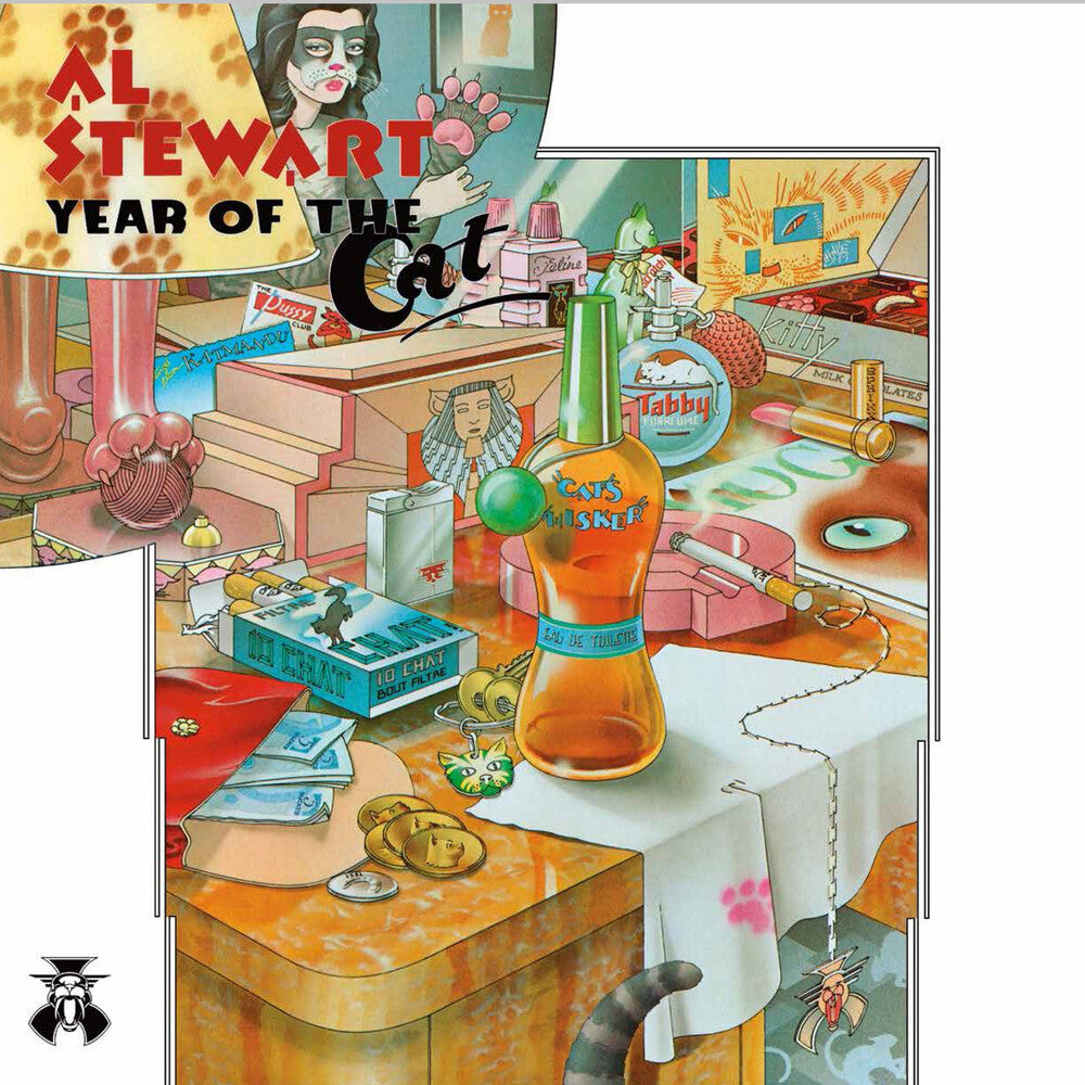 the album cover for Al Stewart - Year Of The Cat [Gold] (Anniversary)