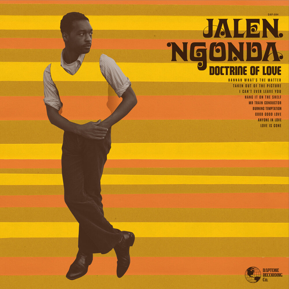 the album cover for Jalen Ngonda - Doctrine Of Love [Indie Exclusive] Clear [Clear Vinyl] [Indie Exclusive]