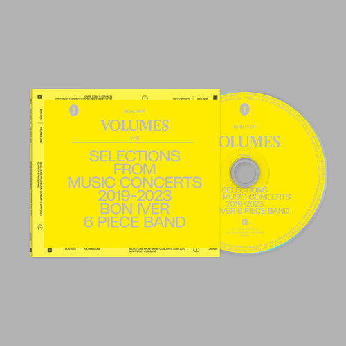 BON IVER -  Volumes: One Selections From Music Concerts 2019-2023 6 Piece Band CD