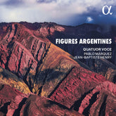 the album cover for Quatuor Voce - Figures Argentines