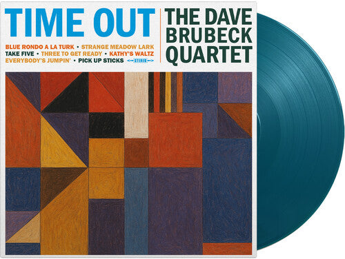 The Dave Brubeck Quartet - Time Out LP (Limited Edition, 180 Gram Vinyl, Aqua Colored Vinyl, Holland)
