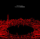 the album cover for Nine Inch Nails - Tron Ares: Divergence