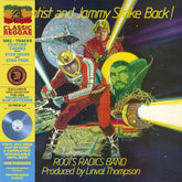 the album cover for Roots Radics Band - Scientist & Jammy Strike Back - Blue (Blue) [Colored Vinyl]