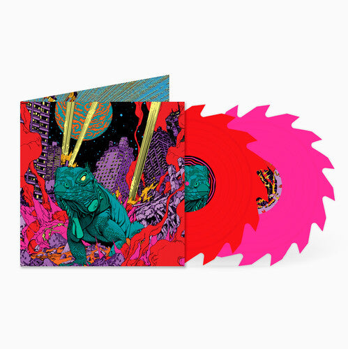 King Gizzard & The Lizard Wizard - Petrodragonic Apocalypse Live 2LP (Pink & Red Colored Vinyl, Unique Shape, Gatefold LP Jacket) (Preorder: Ships May 8, 2026)