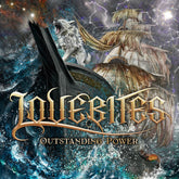 the album cover for Lovebites - Outstanding Power