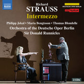 the album cover for Philipp Jekal - Strauss: Intermezzo