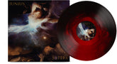 the album cover for Junius - Sotera - Ruby/Black Galaxy (Blk) [Colored Vinyl] (Ruby)