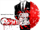 the album cover for Exhumed / Iron Reagan - Exhumed / Iron Reagan [Colored Vinyl] [Limited Edition] (Red) (Wht)