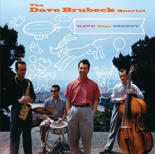 The Dave Brubeck Quartet  - Dave Digs Disney LP (Limited Edition, 180 Gram Vinyl, Colored Vinyl, Bonus Tracks, Spain)