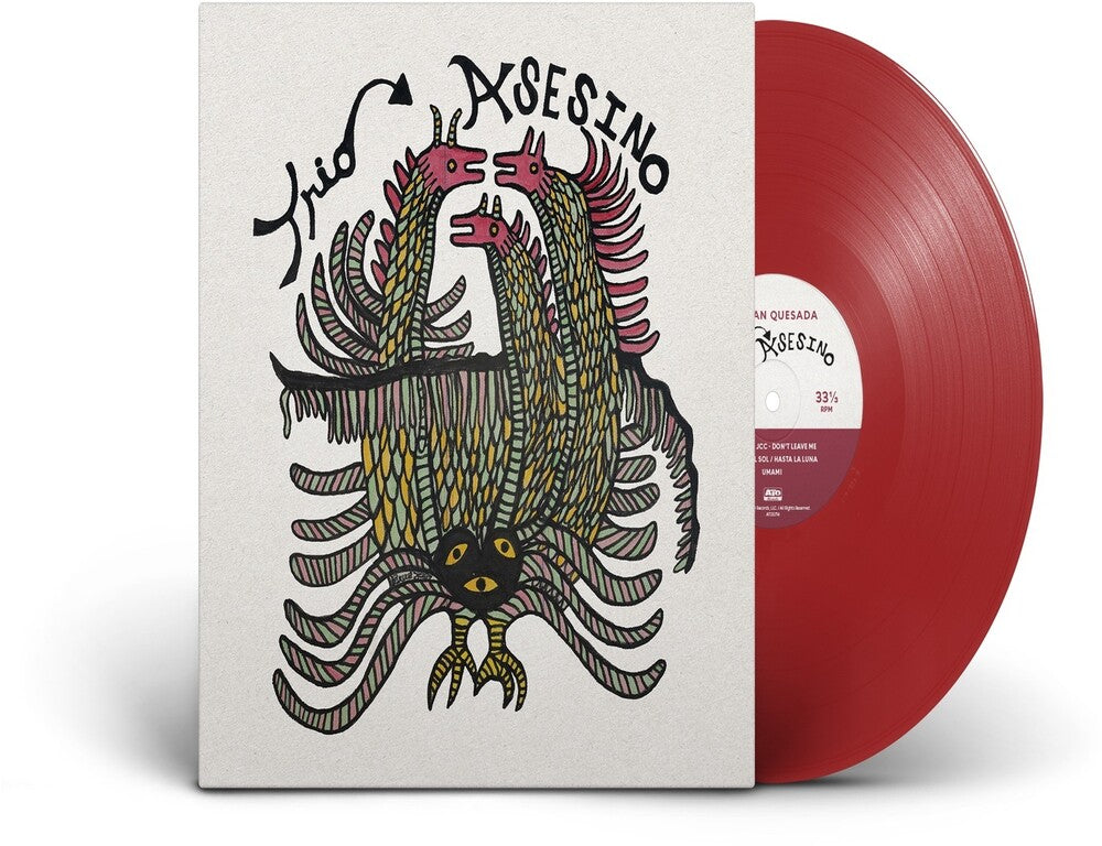 the album cover for Adrian Quesada - Trio Asesino [Red]