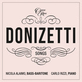 the album cover for Nicola Alaimo - Donizetti Songs: Vol. 8