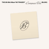 the album cover for TWS - TWS 5th Mini Album 'NO TRAGEDY' [BLUSH Compact Ver.]
