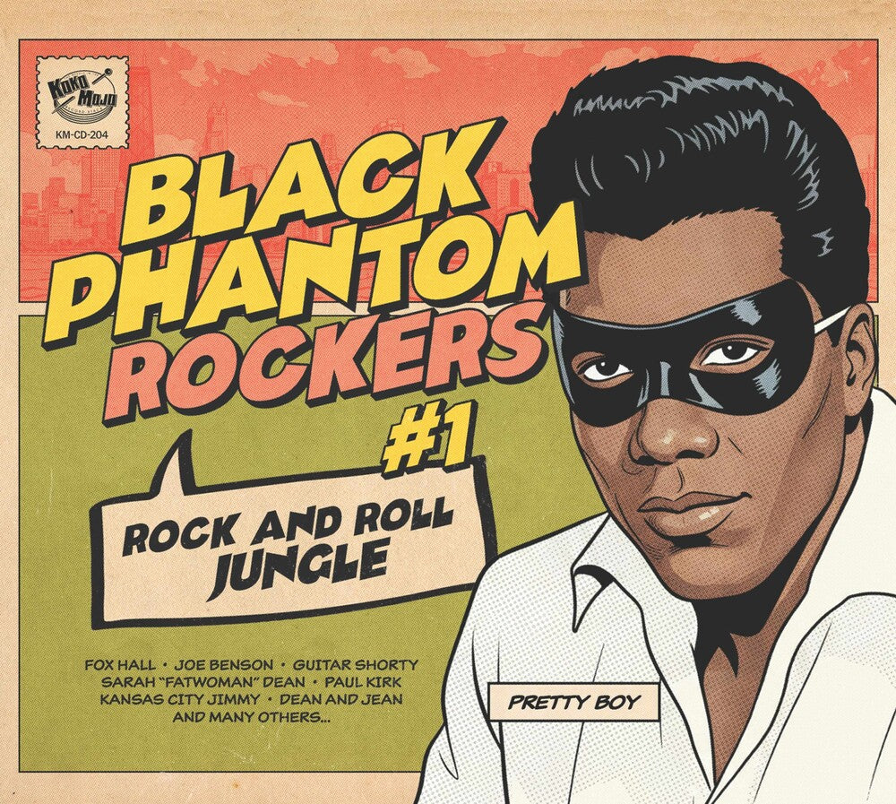 the album cover for Black Phantom Rockers Vol 1 - Black Phantom Rockers Vol 1