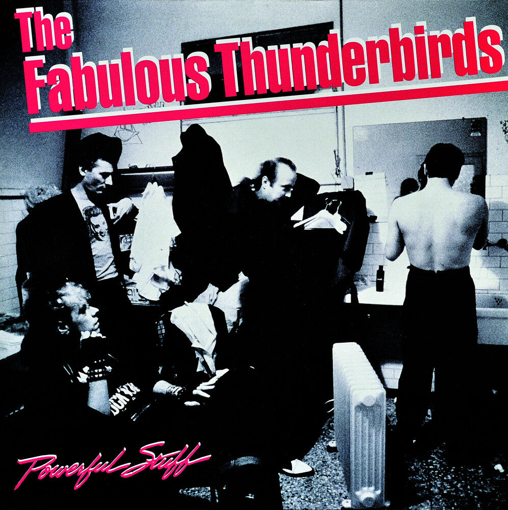 the album cover for Fabulous Thunderbirds - Powerful Stuff (Blue) [Colored Vinyl]