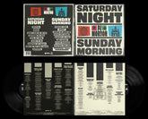 the album cover for P Morton .J. - Saturday Night / Sunday Morning