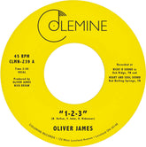 the album cover for Oliver James - 1-2-3 / Nothing Is Forever (Nvbl)